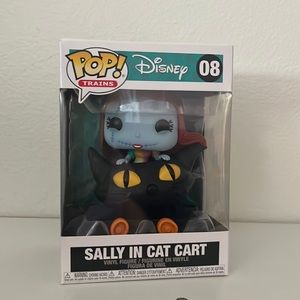 Nightmare before Christmas sally in cat cart funko train